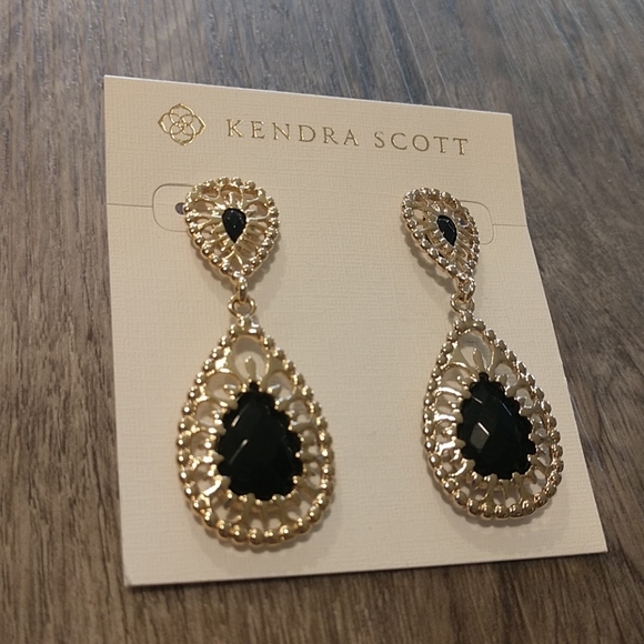 Kendra Scott Jewelry - Kendra Scott Onyx Simms Earrings